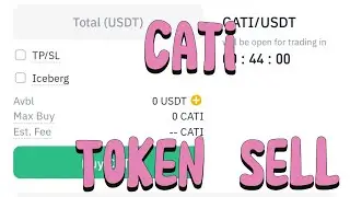 Catizen Token Sell On Binance | How To Sell Cati Token|#catizenairdrop