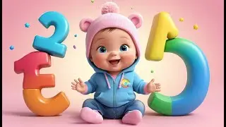 Rainbow Numbers Learning | Fun Colors & Counting Nursery Rhyme for Kids | Baby Learning Song