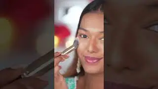 Simple Diwali Makeup Look | Blue Liner Makeup tutorial | #shorts #ashortaday