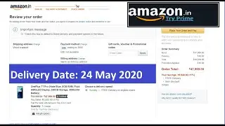 Amazon and Flipkart accepting Orders in Red zone Version 4.0 | Order one plus on Amazon now