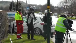 Rally Stavanger 2012 - Are Osmundsen NR39 Crash