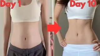 10-дневный марафон по похудению живота 🔥 Как получить осиную талию с помощью пилатес-тренировки з...