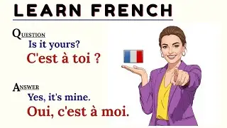 Essential French Conversations  & Phrases for Daily Use | Learn French | Apprendre le fran&ccedil;ais