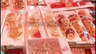 indian jewelry in Pakistan with low price ranchor line sabzi market video Part 2 💍❤️&hearts;️