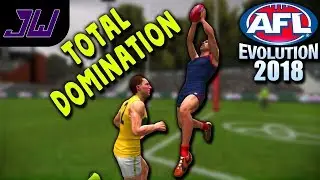 TOTAL DOMINATION! Coach Career #8 | AFL Evolution 2018 Edition Gameplay | Episode 89