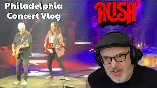 RUSH In Philadelphia (August 21, 2026) - Concert Report and vlog