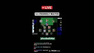 1v1 FRIENDLY MATCH EFOOTBALL IS LIVE
