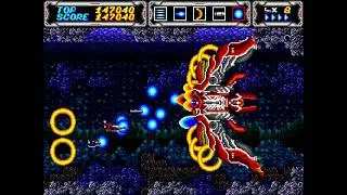 Thunder Force III Game Level Mania Gameplay