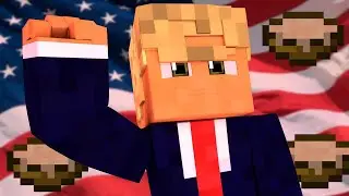 Trump plays Minecraft Hardcoregames | HG MushMC