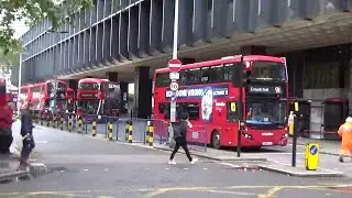 London Buses 2021-Euston Road & Euston Bus Station