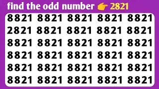 Odd One Out Challenge 🔢🔤 | Test Your Brain Power