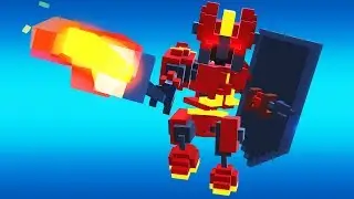 Злоупотребление щитами в испытании &laquo;Лазерное копье&raquo; в игре &laquo;Clone Drone In The Danger Zone&raquo;