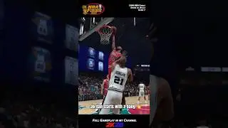 JORDAN STARTS with a BANG In Game 7. 1999 NBA Finals. Bulls vs Spurs.