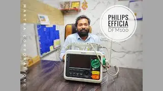 Philips Efficia DFM100 Defibrillator - In-Depth Review & Demo by Mr. Sudarshan Martha