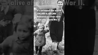 Rare Historical Footage of Holocaust Survivors in 1946  #colorized #history #historicalphotos