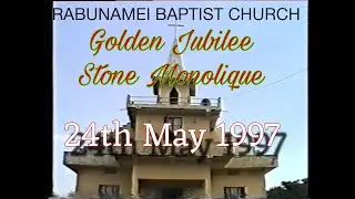 MBC Rabunamei  Golden jubilee otu kosii (Memory stone monolique) 24th May 1997.