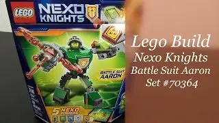 Let's Build - LEGO Nexo Knights Battle Suit Aaron Set #70364