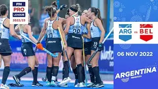 FIH Hockey Pro League 2022-23: Argentina vs Belgium (Women, Game 1) - Highlights