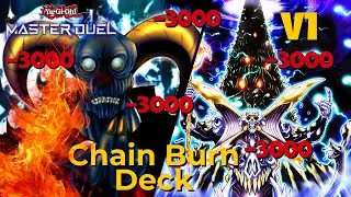 Chain Burn | Yugioh Master Duel V1 #burn #yugioh #antimeta