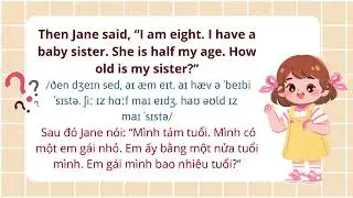 Story 25: How old are you