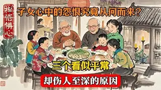 子女心中的怨恨究竟从何而来？三个看似平常，却伤人至深的原因  #佛學 #佛法 #佛教 #禅悟佛心 #因果報應 #傳統文化 #佛教文化 #修心修行