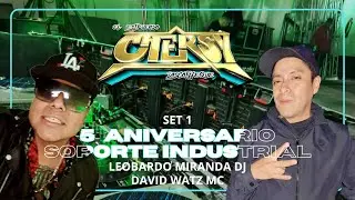 LEOBARDO MIRANDA Dj se la voló, CHERSY DISCOTHEQUE Set 1 en el 5to aniversario de SOPORTE INDUSTRIAL