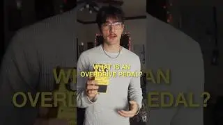 What is an overdrive pedal? #guitarpedals #overdrivepedal #guitarist #guitartalk #musicgear #guitar