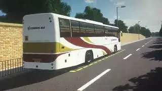 Onboard Compass Bus Volvo B7R PLAXTON Paragon on the 777x to Appleton part 1