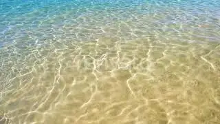 Crystal Clear Sea Water and Sandy Beach