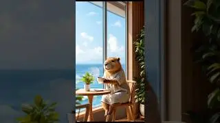 Capybara&rsquo;s Slow Living in Taiwan｜【療癒短片】水豚北海岸咖啡日常