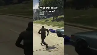Why you run over my bike?! #grandtheftauto #hilarious #npc #foryou #gta5online #gaming #videogames