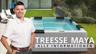 Treesse Maya - Ger&auml;umiger Design Whirlpool | SPA Deluxe GmbH