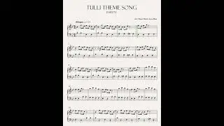 Babytv - Tulli Theme Song Sheet Music