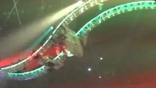 Tommy Lee upside down drums Tulsa Motley Crue
