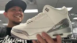 Air Jordan 3 metallic Grey Cement Sail Retro Sneaker Review 2025