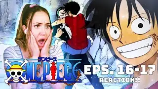 LUFFY vs CAPTAIN KURO!! FIRST TIME WATCHING ONE PIECE Episodes 16 & 17 REACTION