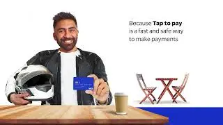 Make everyday payments cashless & safe. Tap to pay with your Visa Card.