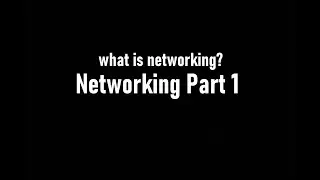 Networking Series Part 1: What is networking? #networking  #cybersecurity  #tutorial