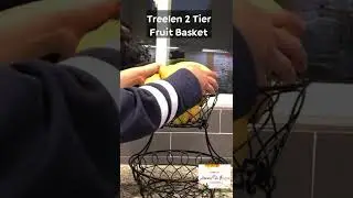 🍒TreeLen 2 Tier Fruit Basket for Kitchen Counter