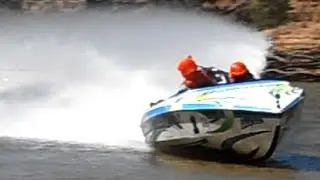 Hellrazor - 1st / New Record - 2014 Bakers Blitz, Southern 80 Water Ski Race - Super Class