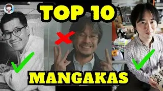 TOP 10 MANGAKAS QUE INFLUYERON EN MI ESTILO DE DIBUJO ACTUAL | CRSITA DRAW