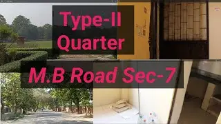 Type 2 Quarter Tour M.B. Road Sector-7 Delhi || Accountant In CGA