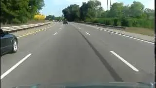 I-96 / US-23 Interchange, EB prior to redesign/rebuild