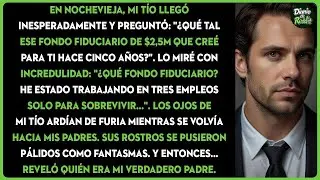 En Nochevieja, mi tío preguntó por mi fondo fiduciario de $2,5M