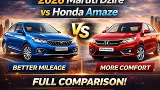 2026 Dzire vs Amaze 🚗 Complete Comparison | Best Sedan in India?#DzireVsAmaze #CarLovers