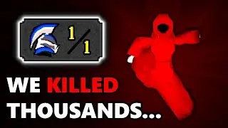 I Camped Wilderness Slayer For Elder Chaos Robe Completion | 1 Defence GIM #4