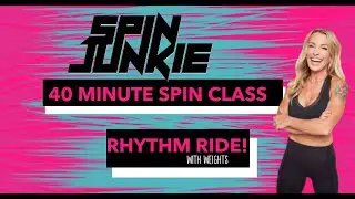 40 Minute Spin Class With Weights