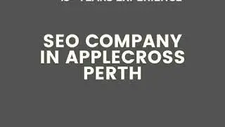 SEO Company in Applecross Perth