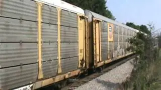CSX 5366 leads CSX Q236-29 in Palmetto, GA