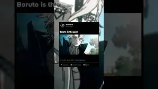 Boruto is the goat #Boruto#AnimeShorts#NarutoVerse#AnimeFans#BorutoShorts#NinjaLife#AnimeCommunity